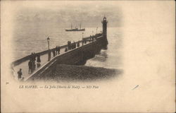 La Jetee - Maree de Nuit Postcard