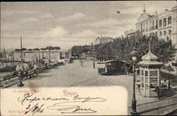 Le Boulevard Thiers Postcard