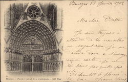 Central Porch of the Cathedral Postcard
