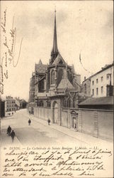 La Cathedrale de Saint Benigne Postcard