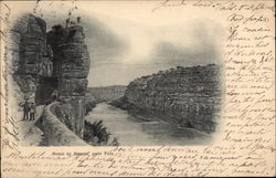 Route De Ruoms Postcard