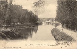 L'embouchure du Loing Postcard