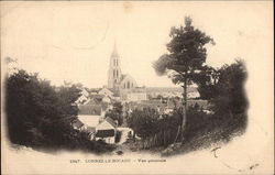 Vue générale Lorrez-le-Bocage-Préaux, France Postcard Postcard