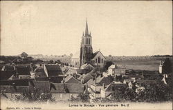 View of Town Postcard