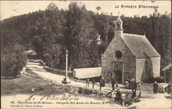 Environs de St.-Brieuc, Chapelle Ste.-Anne du Houlin (XVe Siècle) Saint-Brieuc, France Postcard Postcard