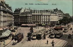 La Place de Rennes Postcard