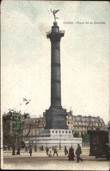Place de La Bastille Postcard