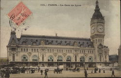 La Gare de Lyon Postcard