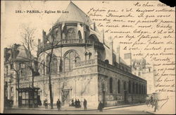 Eglise St-Leu Postcard