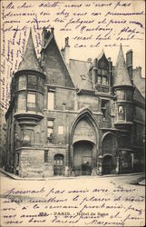 Hôtel de Sens à Paris Postcard