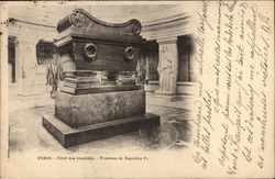 Tomb of Napoleon 1 - Hotel des Invalides Paris, France Postcard Postcard