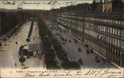 La Rue de Rivoli Postcard