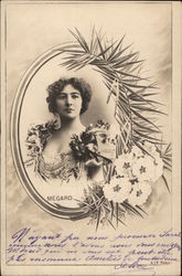 Megard - French Actress Postcard
