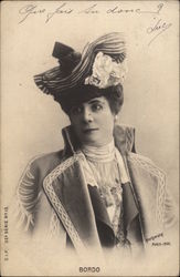 Bordo - French Actress Postcard