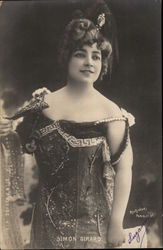 Juliette-Joséphine Simon-Girard - French Singer/Actress Postcard