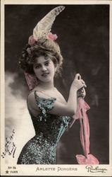 Arlette Dorgere - French Stage Actress Postcard