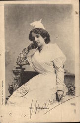 Arlesienne - Woman in Traditional Dress Postcard