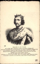 Philippe VI de Valois Postcard