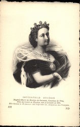 Impératrice Eugénie Royalty Postcard Postcard