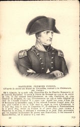 Napoléon, Premier Consul Royalty Postcard Postcard