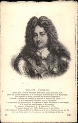 Philippe d'Orléans Postcard