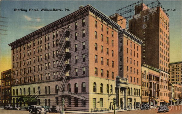 Sterling Hotel Wilkes-Barre Pennsylvania