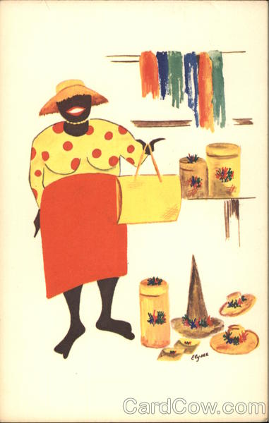 Basket Lady Bahama Islands Bahamas Caribbean Islands