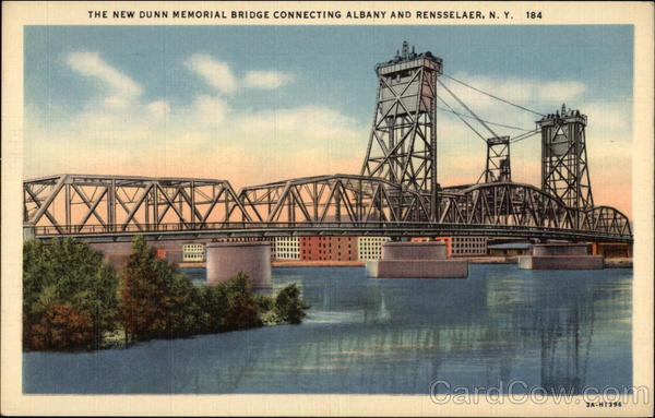 The New Dunn Memorial Bridge Albany New York