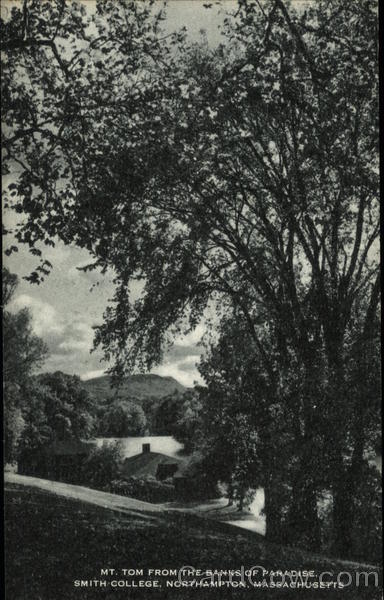 Mt. Tom From the Banks of Paradise, Smith College Northampton Massachusetts