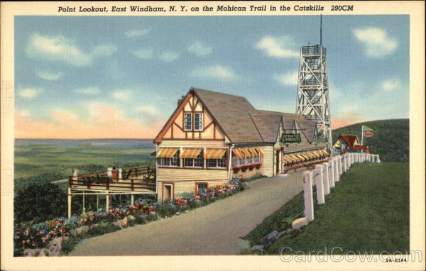 Point Lookout on the Mohican Trail in the Catskills East Windham New York