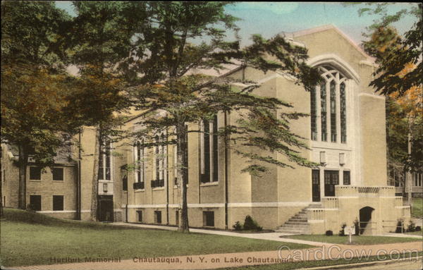 Hurlbut Memorial, on Lake Chautauqua New York