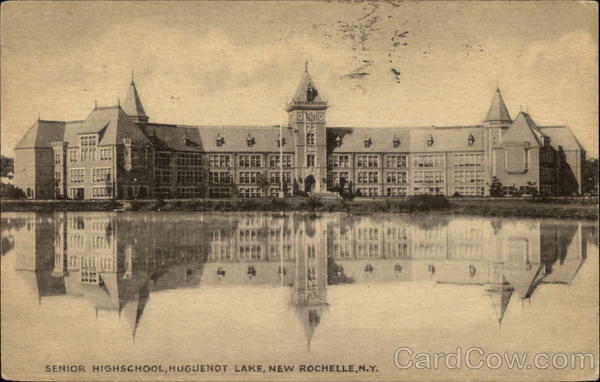 Senior High School, Huguenot Lake New Rochelle New York