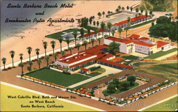 Santa Barbara Beach Motel and Breakwater Patio Apartments California