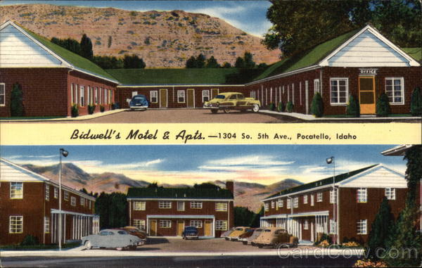 Bidwell's Motel & Apartments Pocatello Idaho