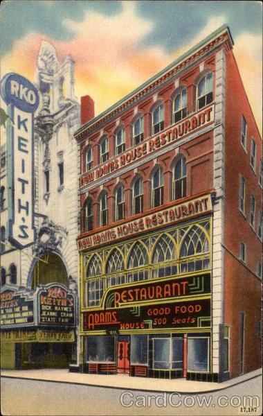 The New Adams House Restaurant Boston Massachusetts