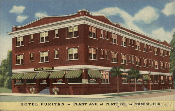 Hotel Puritan - Plant Ave. at Platt St Tampa Florida