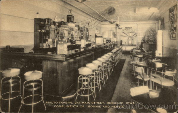 Rialto Tavern Dubuque Iowa