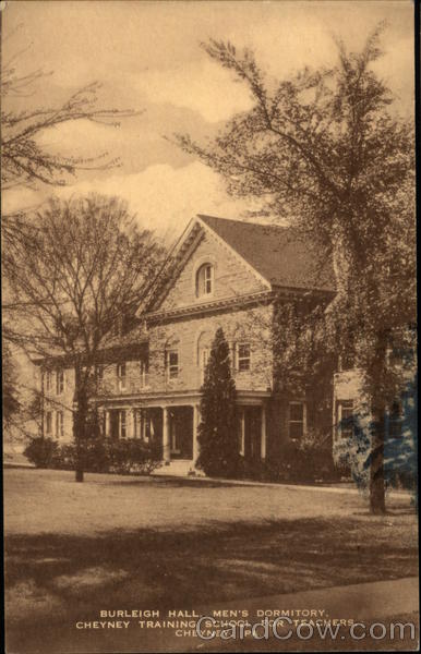 Burleigh Hall, Men's Dormitory, Cheyney Training School for Teachers Pennsylvania