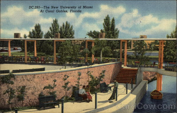 The New University of Miami Coral Gables Florida