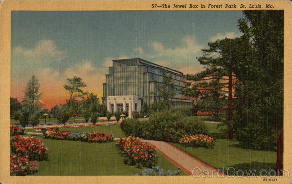 The Jewel Box in Forest Park St. Louis Missouri