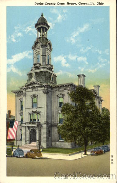 Darke County Court House Greenville Ohio