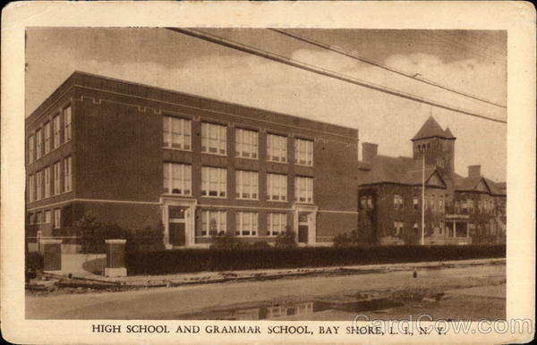 High School and Grammar School Bay Shore New York