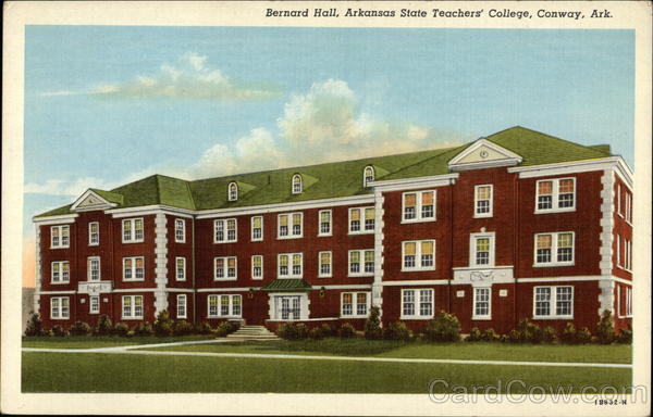 Bernard Hall, Arkansas State Teachers' College, Conway Ark