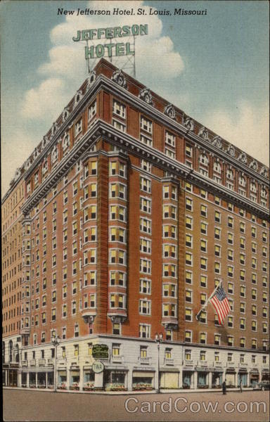 New Jefferson Hotel St. Louis Missouri