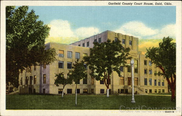Garfield County Court House Enid Oklahoma