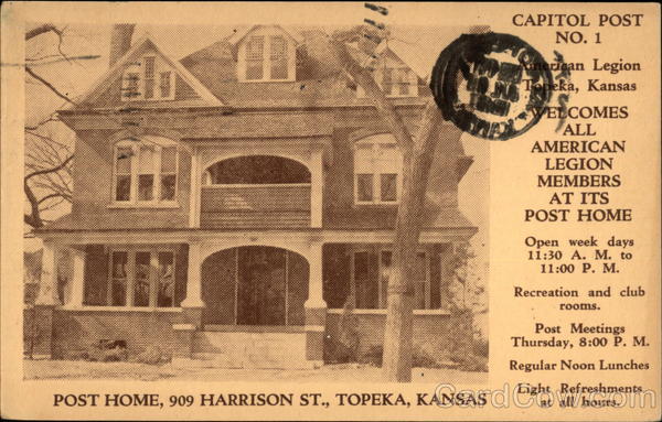 Post Home Topeka Kansas