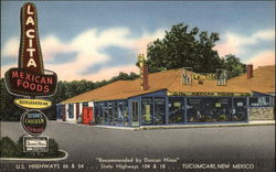 La Cita Restaurant and Curio Shop Tucumcari, NM Postcard Postcard