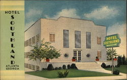 Hotel Southland Postcard