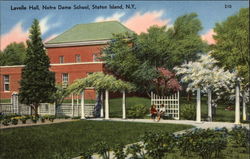 Notre Dame School - Lavelle Hall Postcard