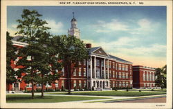 New Mount Pleasant High School Postcard